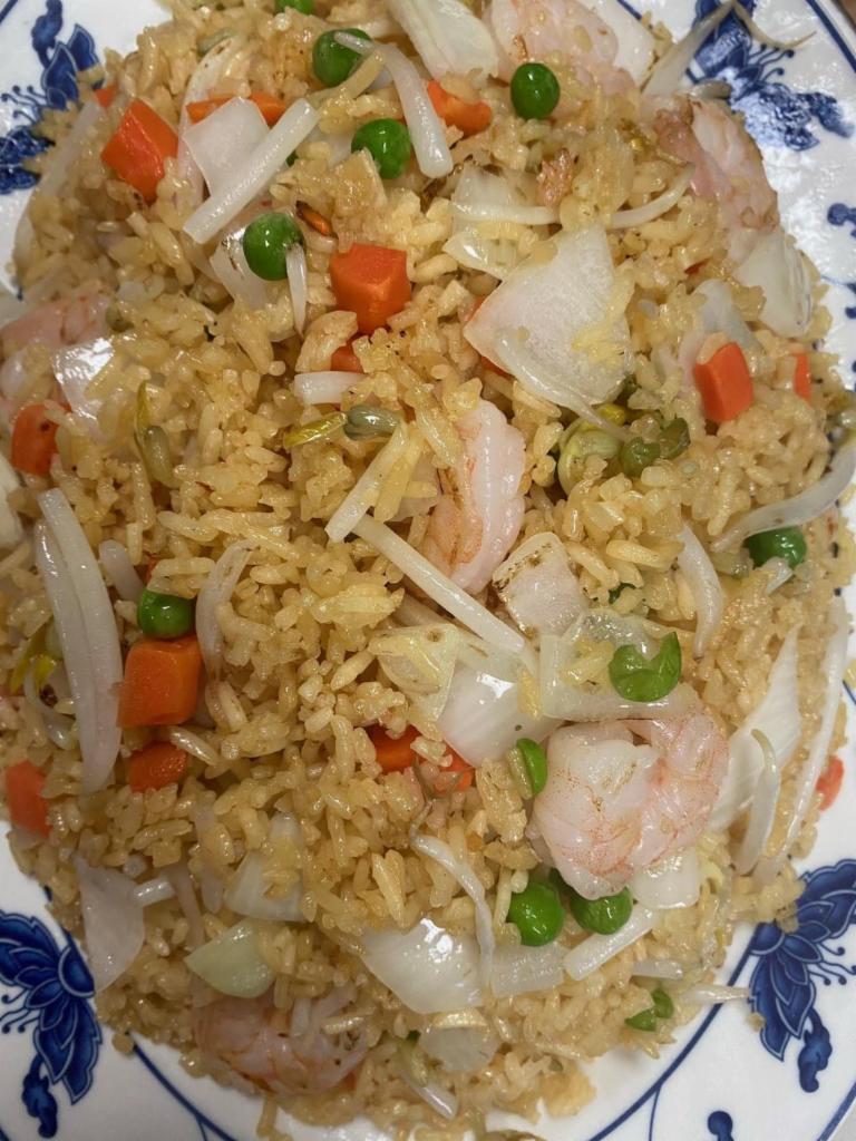 25. Shrimp Fried Rice · Stir fried rice.