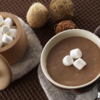 Hot Chocolate · Your choice of size. Add whipped cream for an additional charge. Substitute milks for an add...