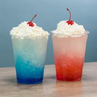 Italian Soda · Your choice of size and flavor. Add syrup and whipped cream for an additional charge. 