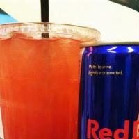 Red Bull Italian · Your choice of size.  All come with one can Red Bull.

