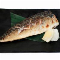 Saba Shioyaki · Grilled mackerel with salt