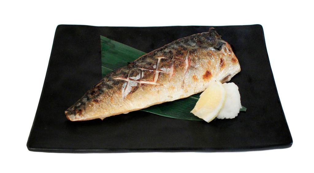 Saba Shioyaki · Grilled mackerel with salt