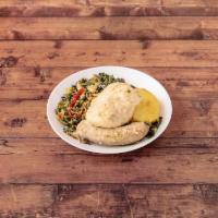 Spinach and Saltfish from 8 am to 12 pm · 