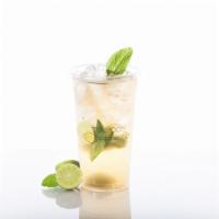 Virgin Mojito · Fresh mint leaves and key lime with jasmine green tea. cannot change sugar level for origina...