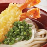 2 Piece Shrimp Tempura Udon · Original noodles served with our homemade soup broth and 2 piece shrimp tempura topping.