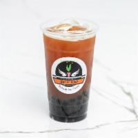 23. Strawberry Iced Tea · Choice of Black or Green Tea, Strawberry Flavor
