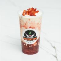 55. Strawberry Smoothie · Milk-base Blended Smoothie, Strawberry Flavor