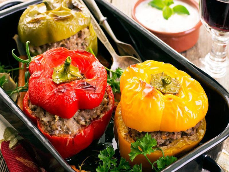 Dolma Summer · STAFFED CABBAGE OR TOMATOES, BEEF RICE AND SPICES