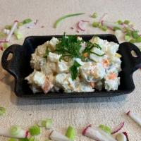Potato Salad · Potato cut into cubes mixed with mayonnaise and mix vegetables.