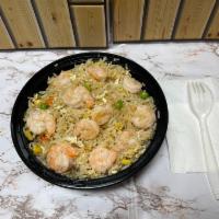 Shrimp Fried Rice · come with shrimps, eggs,corns, peas,onions,carrots