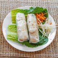 Grilled Chicken Spring Rolls · Gluten-free.