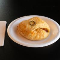 Jalapeno Ham and Cheese Croissant · 