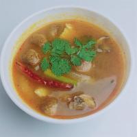 18. Tom Yum Soup · Lemongrass hot and sour soup. The famous and popular spicy soup of Thailand. Mushrooms, lime...
