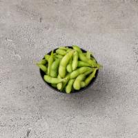 Edamame · Steamed Japanese green soybean with kosher salt.