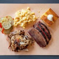 Texas 2 Step Plate · Pick 2 meats.