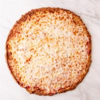 Vegan - Cheese Pizza · GF, vegan cauliflower crust with vegan mozzarella cheese and made-from-scratch tomato sauce.