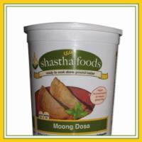32 oz. Shastha's Moong Dosa · WEIGHT : Pesarttu. 2 lbs.

INGREDIENTS :

Green Moong Dal, Parboiled Rice, Ginger, Salt, Wat...