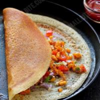 Paneer Dosa · South Indian most favorite dosa. Served with chutney and sambar with spicy paneer filling.