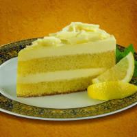 Lemon Cake Slice · Fresh and moist.