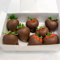 Milk Chocolate Covered Strawberries · 6-10 strawberries per pound depending on size of crop. 
STRAWBERRIES ARE PERISHABLE ON THE S...