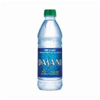 Bottled Water · 16 oz. bottle of Dasani water