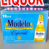 12 Pack of 12 oz. Bottled Modelo Especial Beer · Must be 21 to purchase. 4.4% abv.