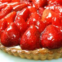 Tarte Fraise · Strawberry, pastry cream.