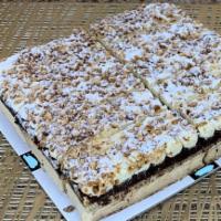 Torta Nocciola Cake · Hazelnut cake. Alternating layers of hazelnut cake, hazelnut cream made with hazelnuts from ...