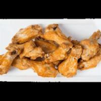 Plain Wings · A full pound of oven-roasted plain chicken wings baked to perfection and served with ranch o...