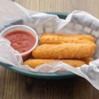 Cheese Sticks · 6 pieces. Fried cheese.