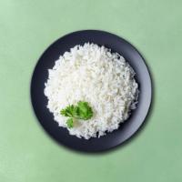Steamed Rice (Vegan) · Our long grain aromatic basmati rice, steamed to perfection 