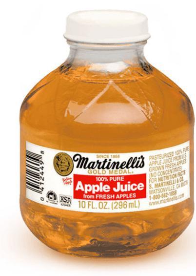 Martinelli's apple juice · 