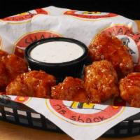 10 Piece Boneless Wings · Fresh all white meat, double-breaded & topped off with our special seasoning. Get them tosse...
