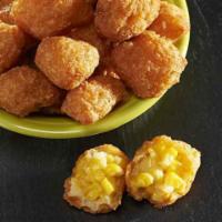 Sweet Corn Nugget · Ball of battered fried corn. 