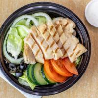 Grilled Chicken Salad · Tossed with your choice of sauce or plain.