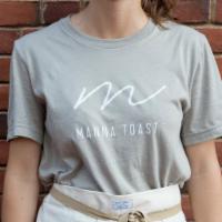 Manna Graphic Tee · Khaki short sleeved sizes: xs, s; Black long sleeved sizes: xl