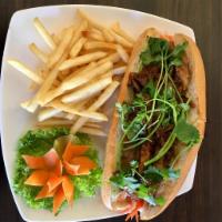 F1. Grilled Pork Sandwich · Banh mi thit nuong. 