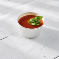 Soups · 4 daily soups come in small (8 oz), large (12 oz) and family size (32 oz)