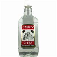 750 ml. Karkov Vodka · Must be 21 to purchase. 40.0% ABV.