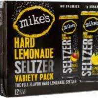 Mikes Lemonade Variety Special · Must be 21 to purchase. 12 pack. 12 oz. Can hard seltzer. 5.00% ABV.