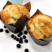 Blueberry Burst Muffin · This blueberry muffin can pretty much sum up your morning! Delicious, relaxing and a complet...
