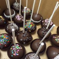 Chocolate Cakepops · A delicious cake pop dipped in a Belgian, milk chocolate that would sure please any sweet to...