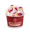 Surrender to Strawberry · Strawberry ice cream. Strawberries, yellow cake and whipped topping.