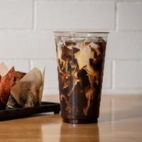 Iced Coffe with cream · Choose the size of your coffee. If you want you can add notes to the barista. (Default Size:...