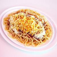 Spaghetti with Cheese · Cheese spaghetti.