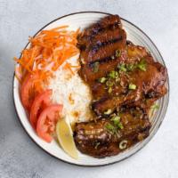 Filipino BBQ Combo · A delicious mix of Filipino BBQ with BBQ chicken and Grilled Pork Belly served with your cho...