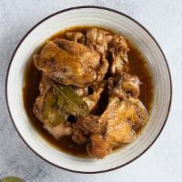 Chicken Adobo - A la carte · A Filipino classic dish! chicken leg ＆ thighs slowly cooked ＆ braised in adobo sauce.