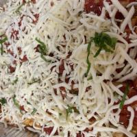 Chef Heather's Meat Lasagna - Family Style Half Pan THIS ITEM IS FROZEN · Tender pasta, tangy ricotta cheese, mozzarella, fresh parmesan, and garlic all in classic ma...