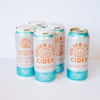 Golden State Cider - Mighty Dry · 16 oz. can. 100% Fresh pressed west coast apples with champagne yeas. 6.3% alc/vol. Must be ...