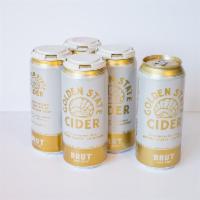 Golden State Cider - Brut · 16 oz. can. 100% Fresh pressed west coast apples with champagne yeast, ginger, and lemongras...